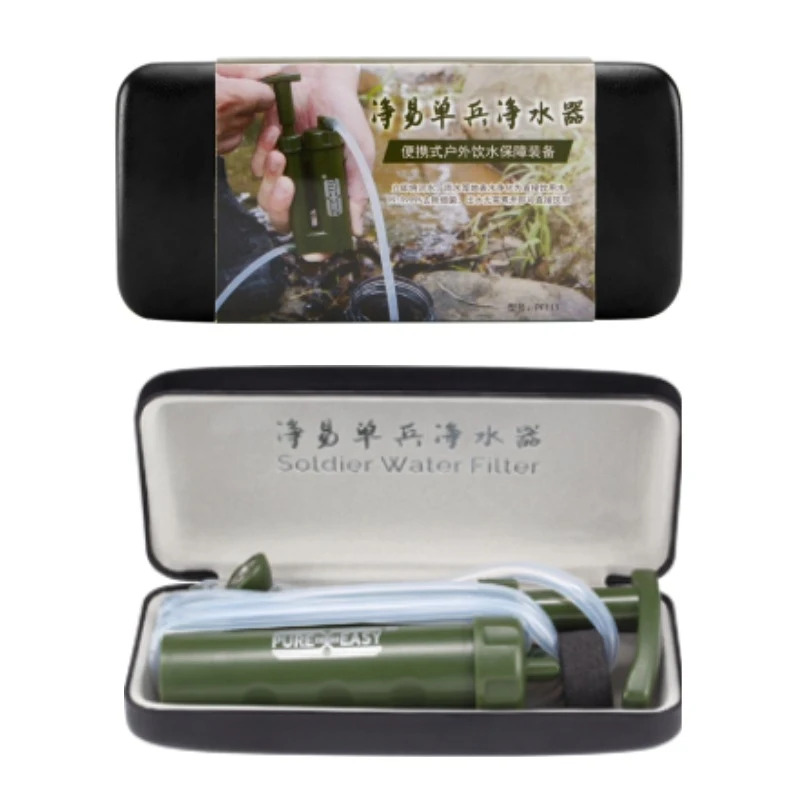 Outdoor Camping Water Filter - Tragbarer Wasserfilter Überlebens-Reiniger Outdoor Camping Wandern
