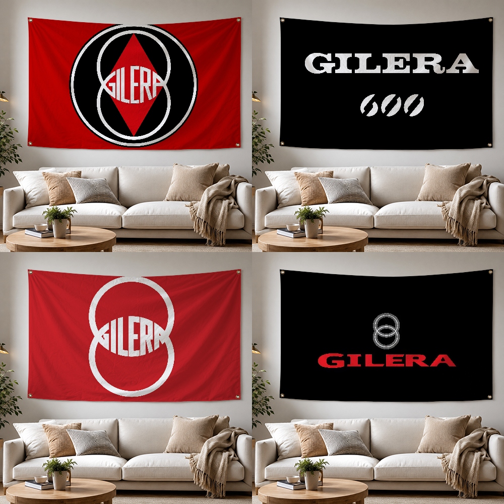 Outdoor Camping Brand - G-Gilera Moto Brand Outdoor-Flagge für Zuhause,