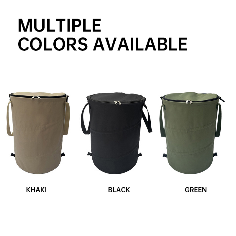 Outdoor Camping Bin - Camping Mülleimer Pop-up Rund Lagerung Eimer