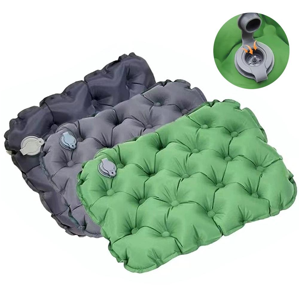 Outdoor Camping Quilt - Tragbares Aufblasbares Sitzkissen für Outdoor-Camping, Leichtes