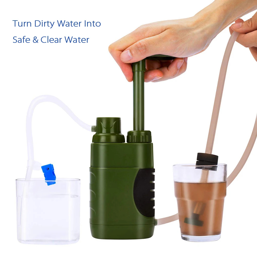 Outdoor Camping Water Filter - Outdoor-Wasserfilter für Direktes Trinken Tragbarer Wasserreiniger