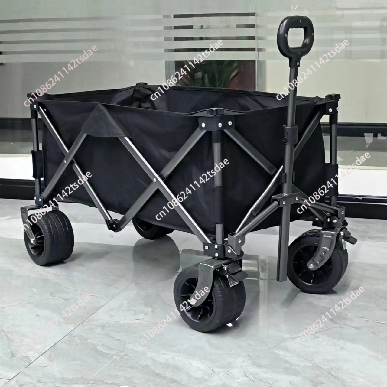 Outdoor Camping Shop - Outdoor-Campingwagen, Picknick-Klappwagen, Gemüse-Einkaufswagen, kleiner Anhänger, großer