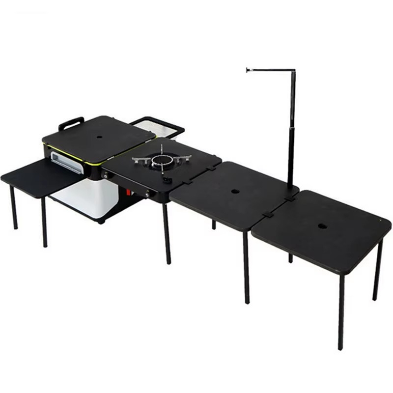 Outdoor Camping Kitchen Table - Hochwertige Tragbare Camping-Küchenbox für Draußen Faltbarer