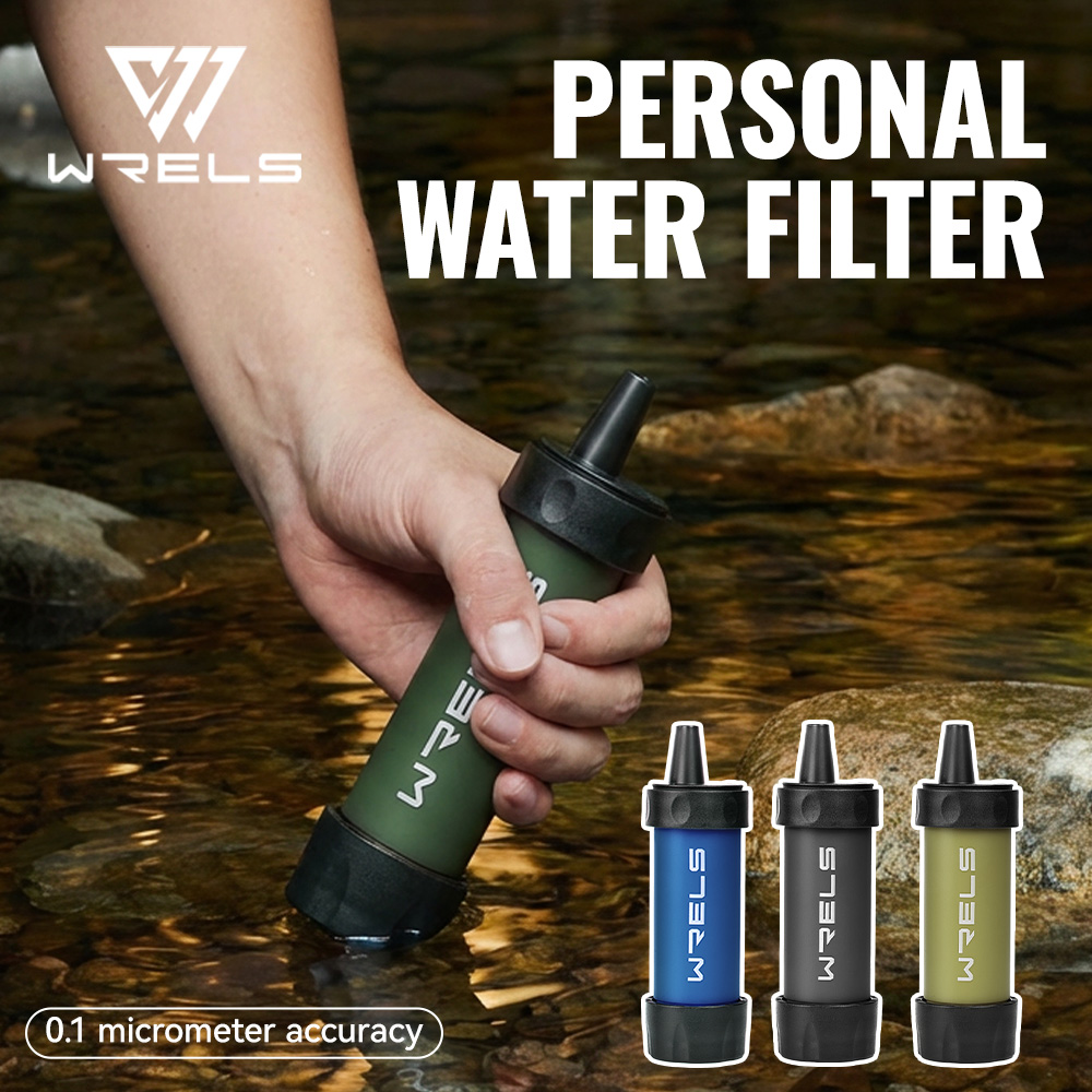 Outdoor Camping Water Filter - WRELS Camping & Survival Notfall-Outdoor-Trinkwasserfilter –