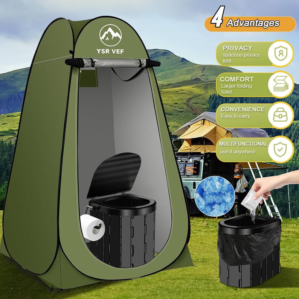 Tragbares Toiletten-Set, Campi – Outdoor In Camping Bewertung und Preis
