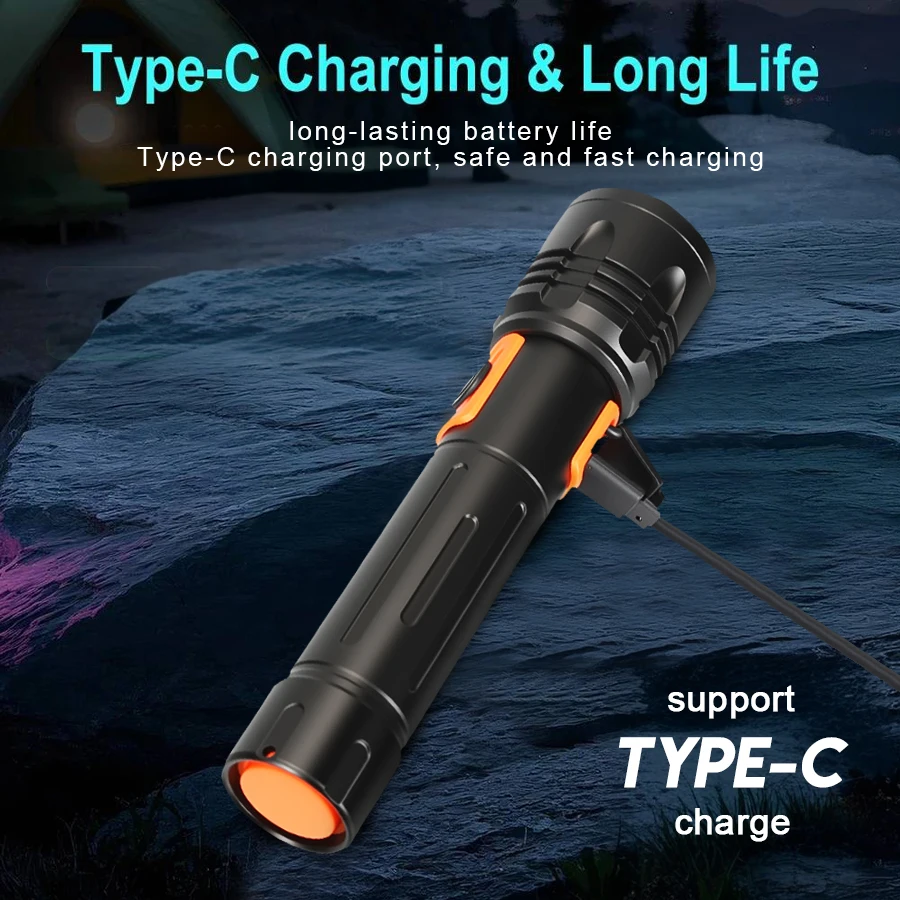 Hochleistungs-LED-Taschenlampe – Outdoor Camping And Fishing Bewertung und Preis