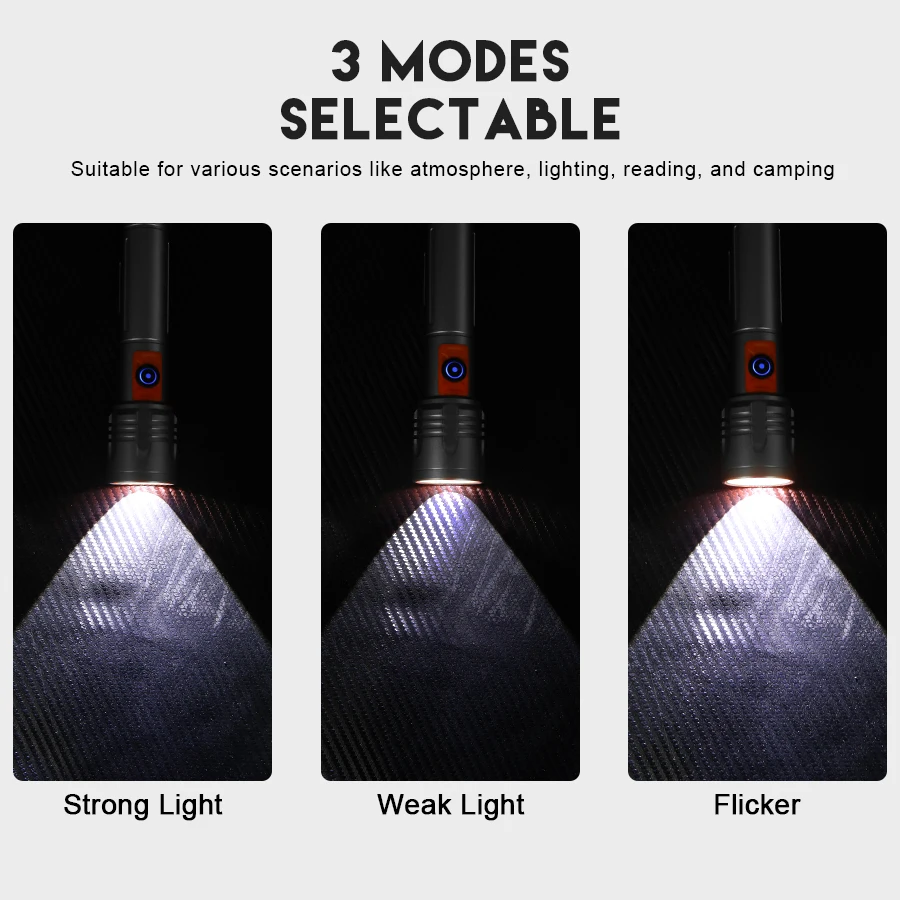 Hochleistungs-LED-Taschenlampe – Outdoor Camping And Fishing Bewertung und Preis