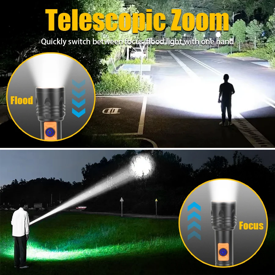 Hochleistungs-LED-Taschenlampe – Outdoor Camping And Fishing Bewertung und Preis