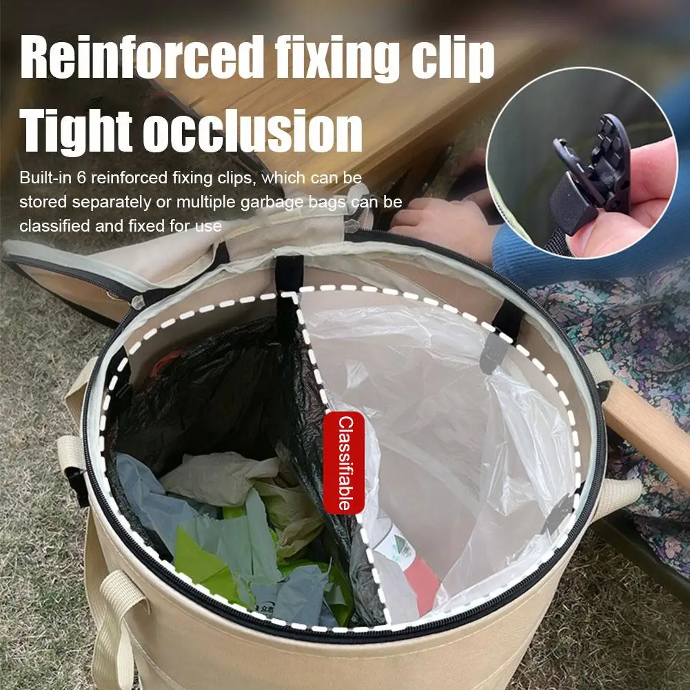 Camping Mülleimer Pop-up Rund  – Outdoor Camping Bin Bewertung und Preis