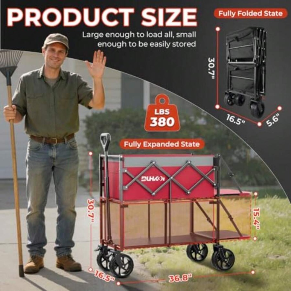 2-stufiger klappbarer Transpor – Outdoor Camping Shop Bewertung und Preis