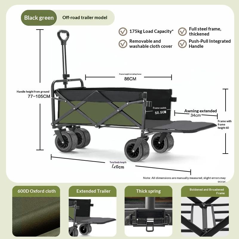 Fabrikverkauf: Faltbarer 4-Rad – Outdoor Camping And Fishing Bewertung und Preis