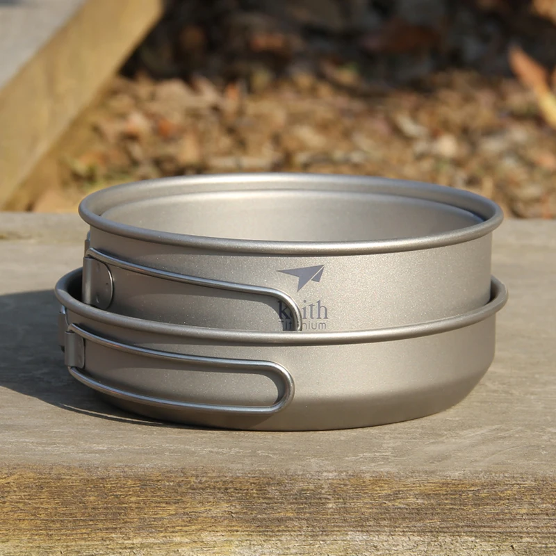 Keith 3pcs Titan Kochgeschirr  – Outdoor Camping Kitchen Table Bewertung und Preis