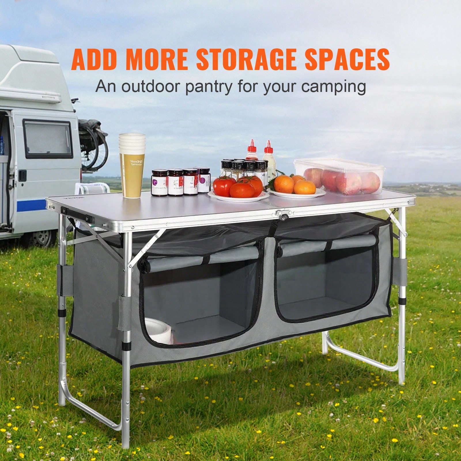 Schnell aufzubauender klappbar – Outdoor Camping Kitchen Table Bewertung und Preis