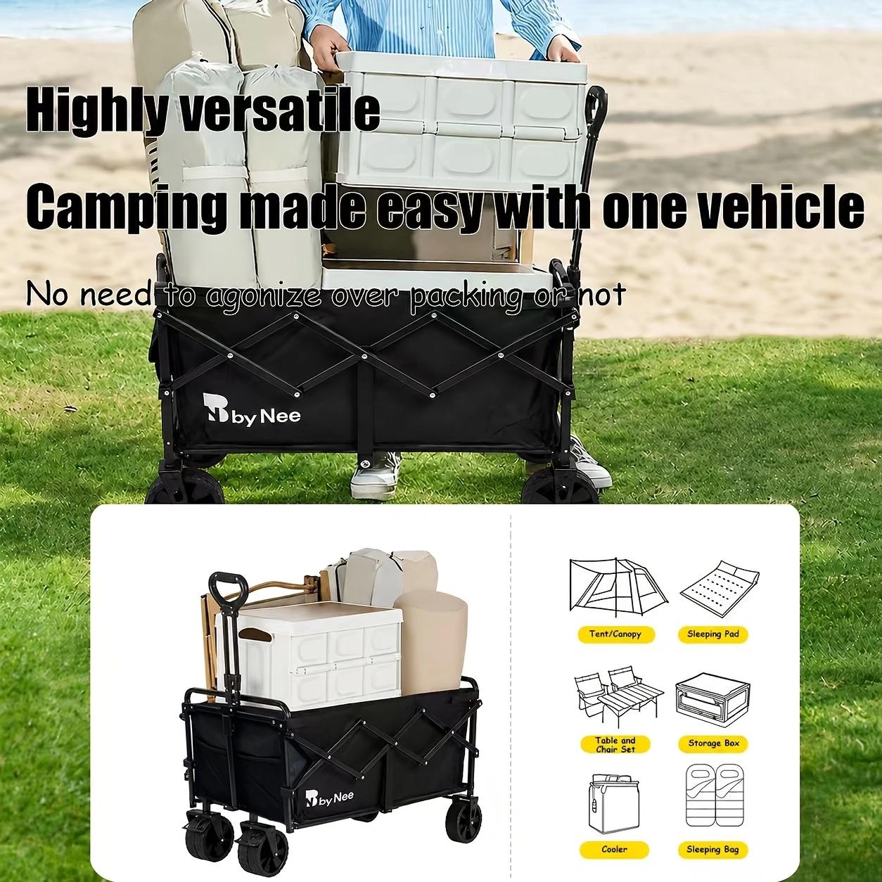 Robuster klappbarer Transportw – Outdoor Camping Shop Bewertung und Preis