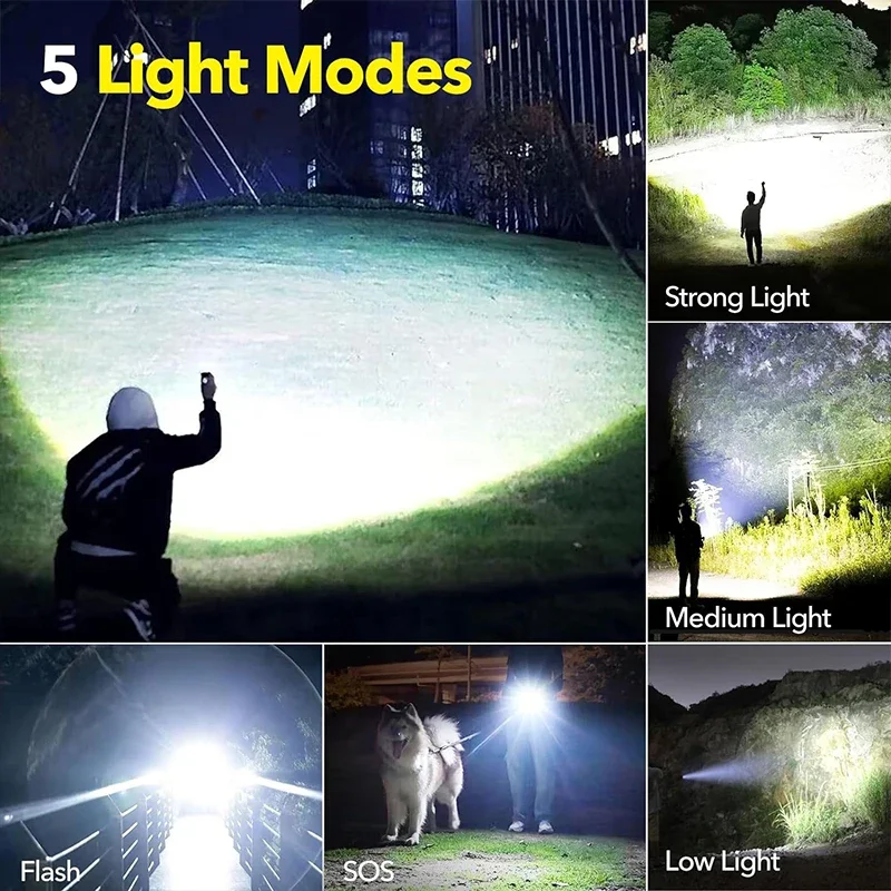 Hochleistungs-LED-Taschenlampe – Outdoor Camping And Fishing Bewertung und Preis