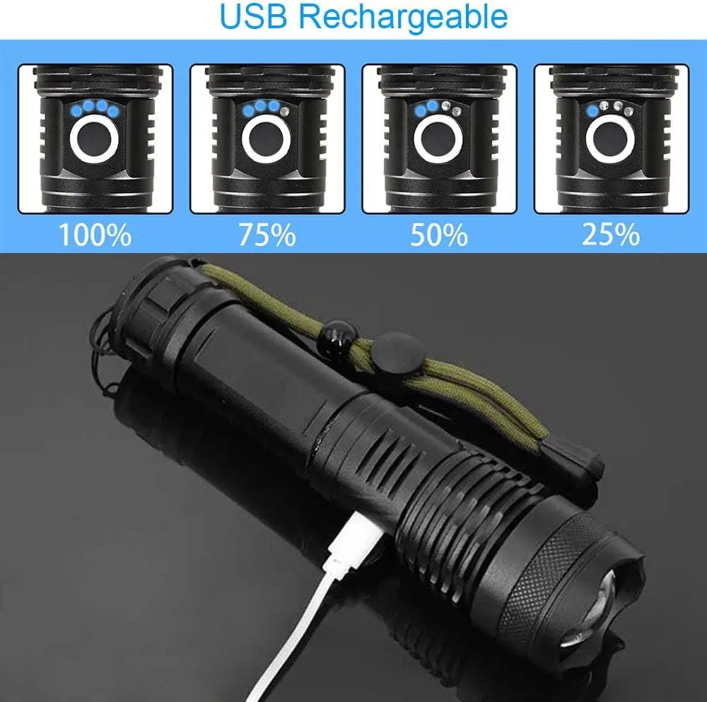 Hochleistungs-LED-Taschenlampe – Outdoor Camping And Fishing Bewertung und Preis