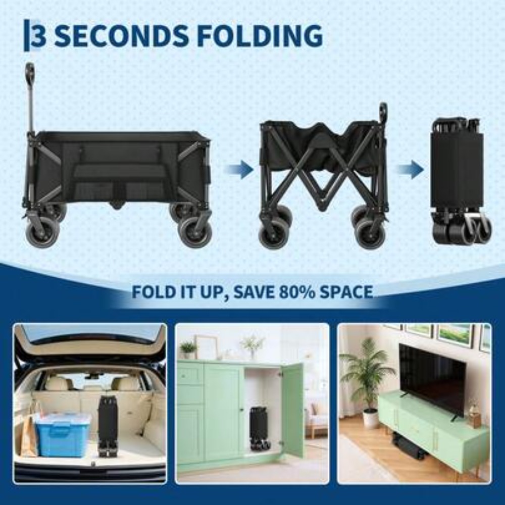 Faltbarer Mehrzweckwagen mit 4 – Outdoor Camping Shop Bewertung und Preis