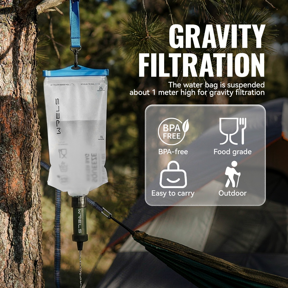 WRELS Camping & Survival Notfa – Outdoor Camping Water Filter Bewertung und Preis