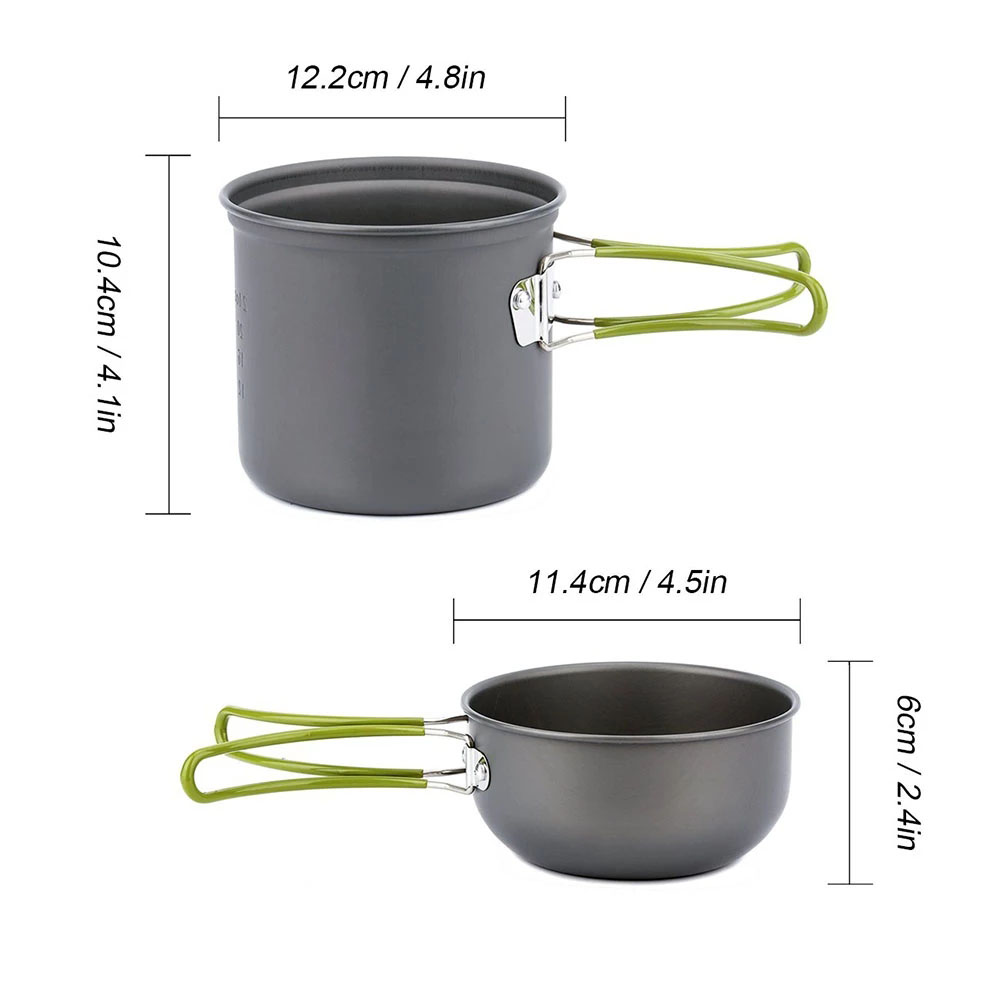 Camping-Kochgeschirr-Set mit H – Outdoor Camping Kitchen Table Bewertung und Preis